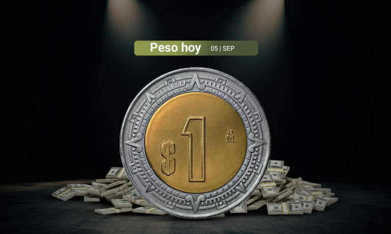 Debilidad laboral de EU afecta al dólar y encamina al peso a una semana ganadora