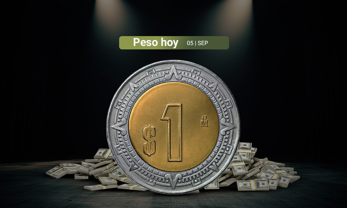 Debilidad laboral de EU afecta al dólar y encamina al peso a una semana ganadora