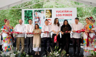 Yucatán llega a ‘Los Pinos’: Joaquín Díaz Mena, inaugura festival de arte, cultura y tradiciones