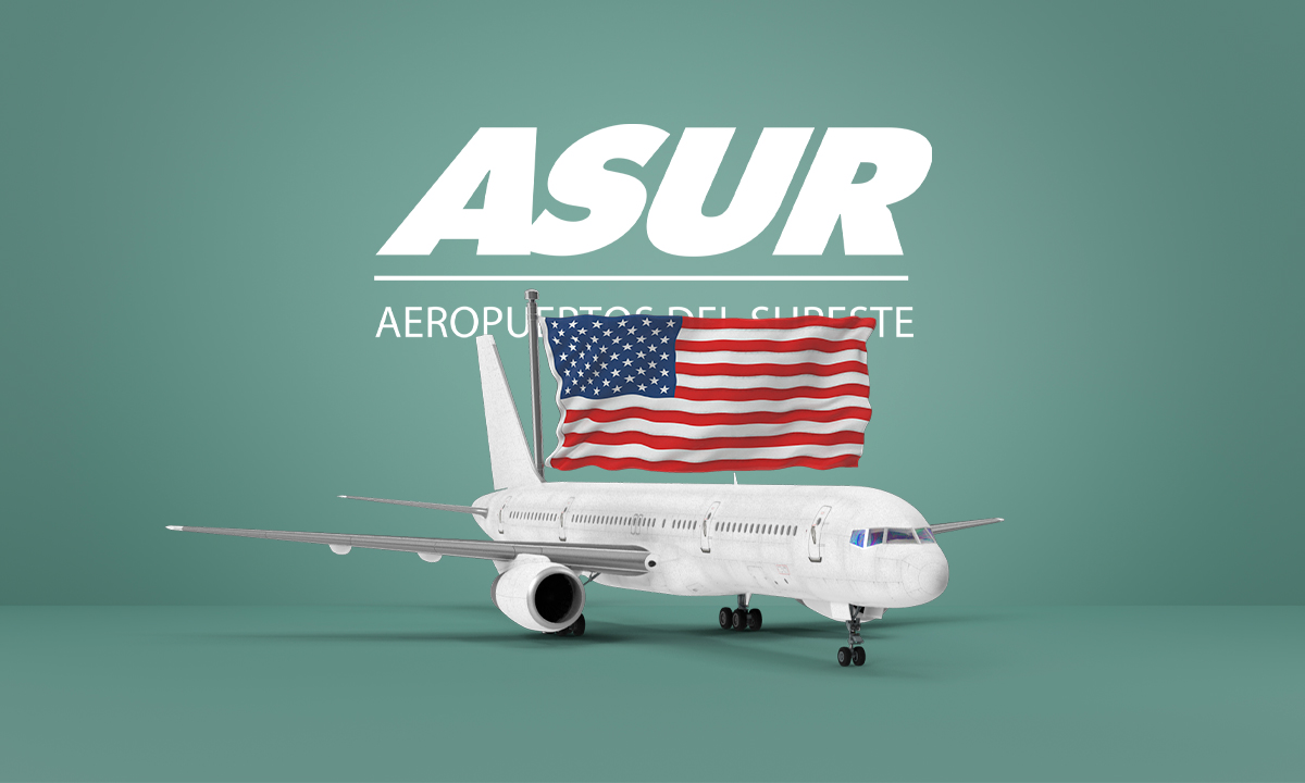 Asur ve en las concesiones comerciales su pista de expansión en Estados Unidos
