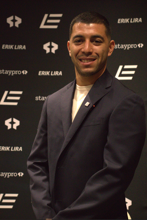 Erik Lira busca iniciar su faceta como empresario