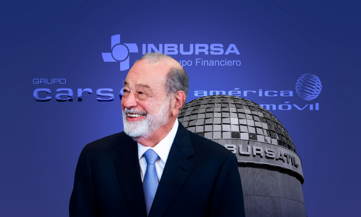América Móvil, Carso e Inbursa: empresas de Carlos Slim valen 74,000 mdp más que ayer