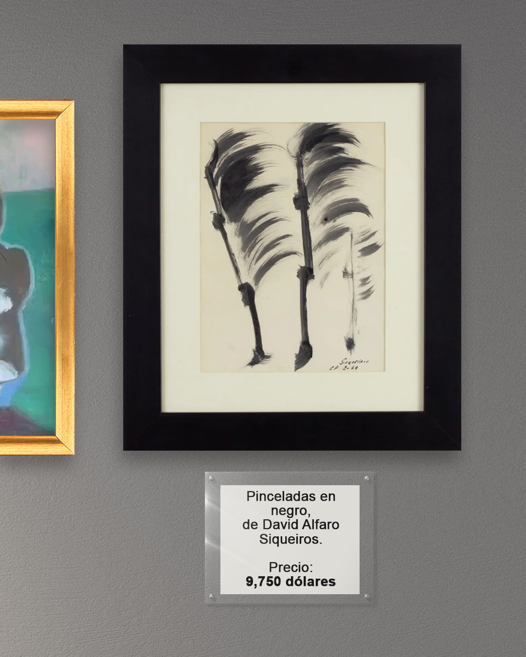 Las obras de arte de la galería de Sandra Cuevas