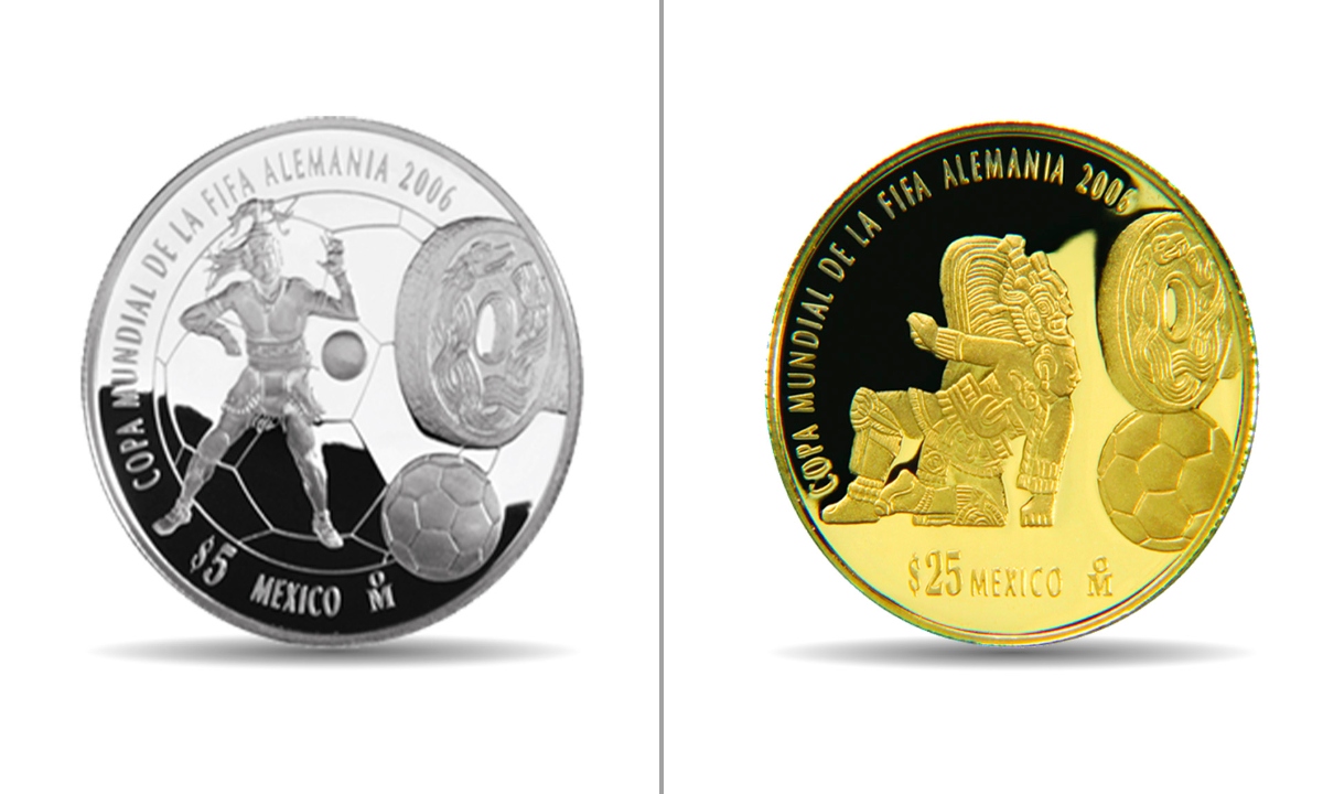 Monedas conmemorativas Mundial 2006