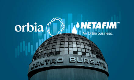Acciones de Orbia se disparan 18% en la BMV por rumores de venta de Netafim
