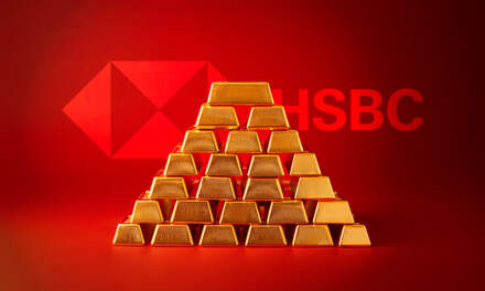 HSBC anticipa que el oro alcanzará los 5,000 dólares en 2026; los metales caen en la sesión