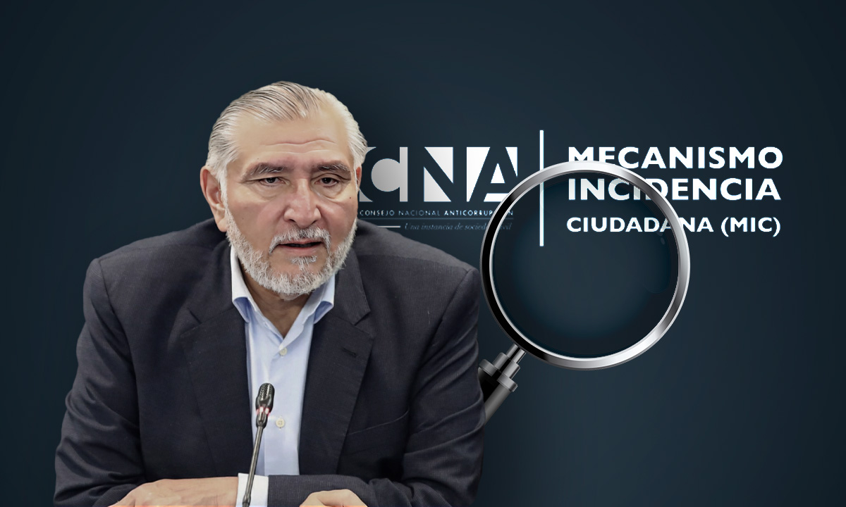 Consejo Nacional Anticorrupción pide investigar posibles irregularidades patrimoniales de Adán Augusto López