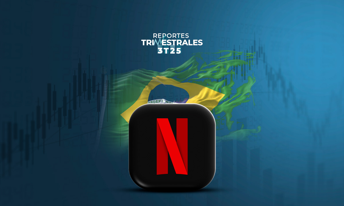 Ganancias de Netflix no alcanzan las expectativas del 3T25 por disputa fiscal en Brasil