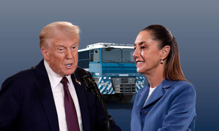 Claudia Sheinbaum negociará acuerdo con Donald Trump por nuevos aranceles a vehículos pesados