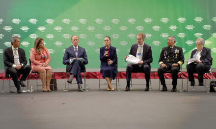 Claudia Sheinbaum presenta Plan México a miembros del Foro Económico Mundial