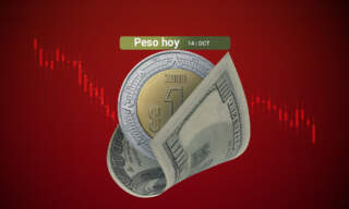 Peso cede terreno frente al dólar ante la creciente incertidumbre sobre la economía de México
