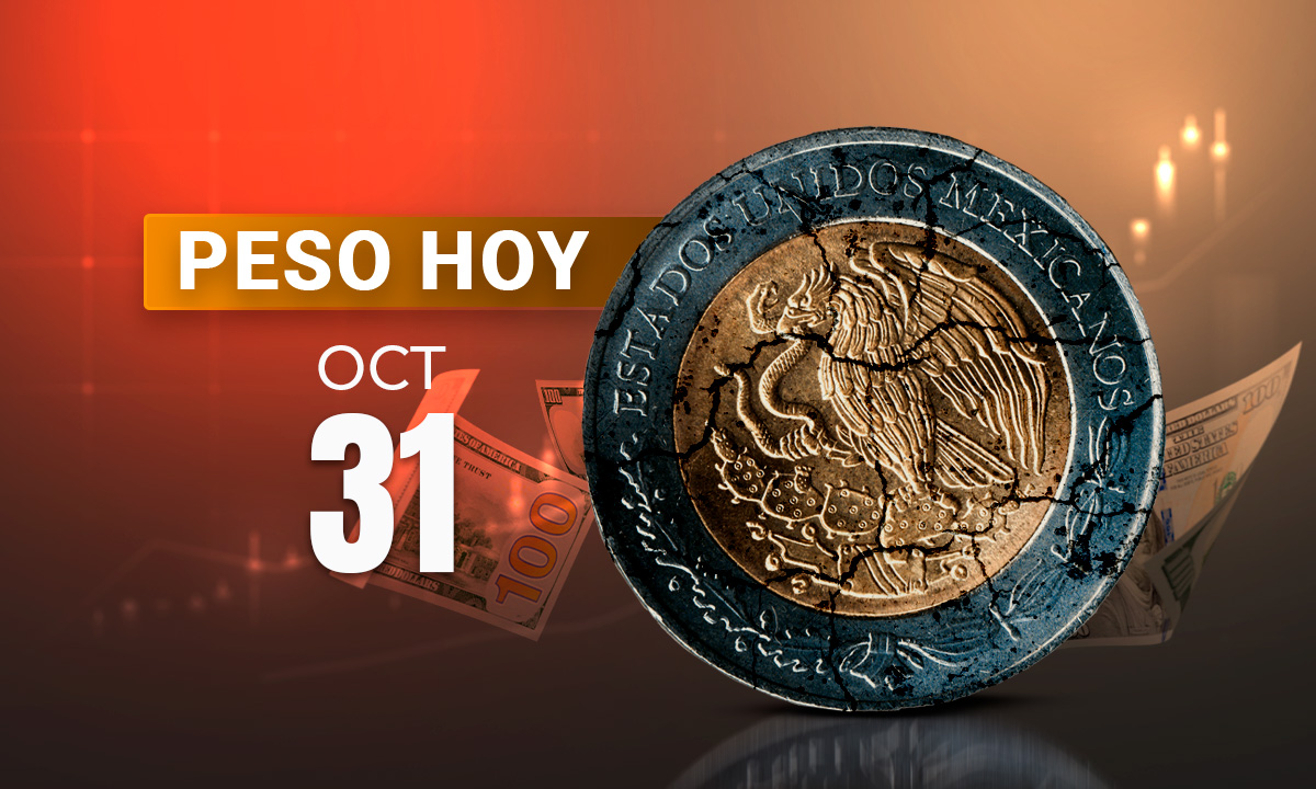 Peso cierra la sesión con pérdidas ante el dólar y firma un mes de ‘terror’