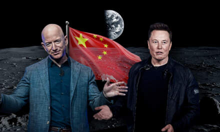 Estados Unidos busca ganar la carrera lunar a China; Elon Musk y Jeff Bezos son piezas clave