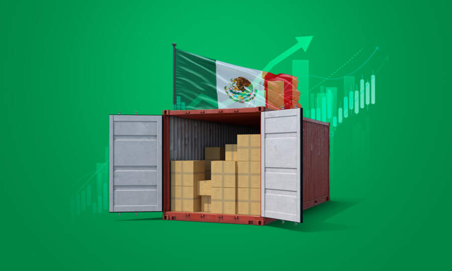 Exportaciones mexicanas repuntan 13.8% en septiembre, su mejor dato en 14 meses
