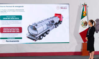 Claudia Sheinbaum publica nuevas normas para transporte y distribución de gas LP