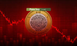 Peso extiende sus pérdidas frente al dólar mientras evalúa el impacto del cierre de gobierno en EU