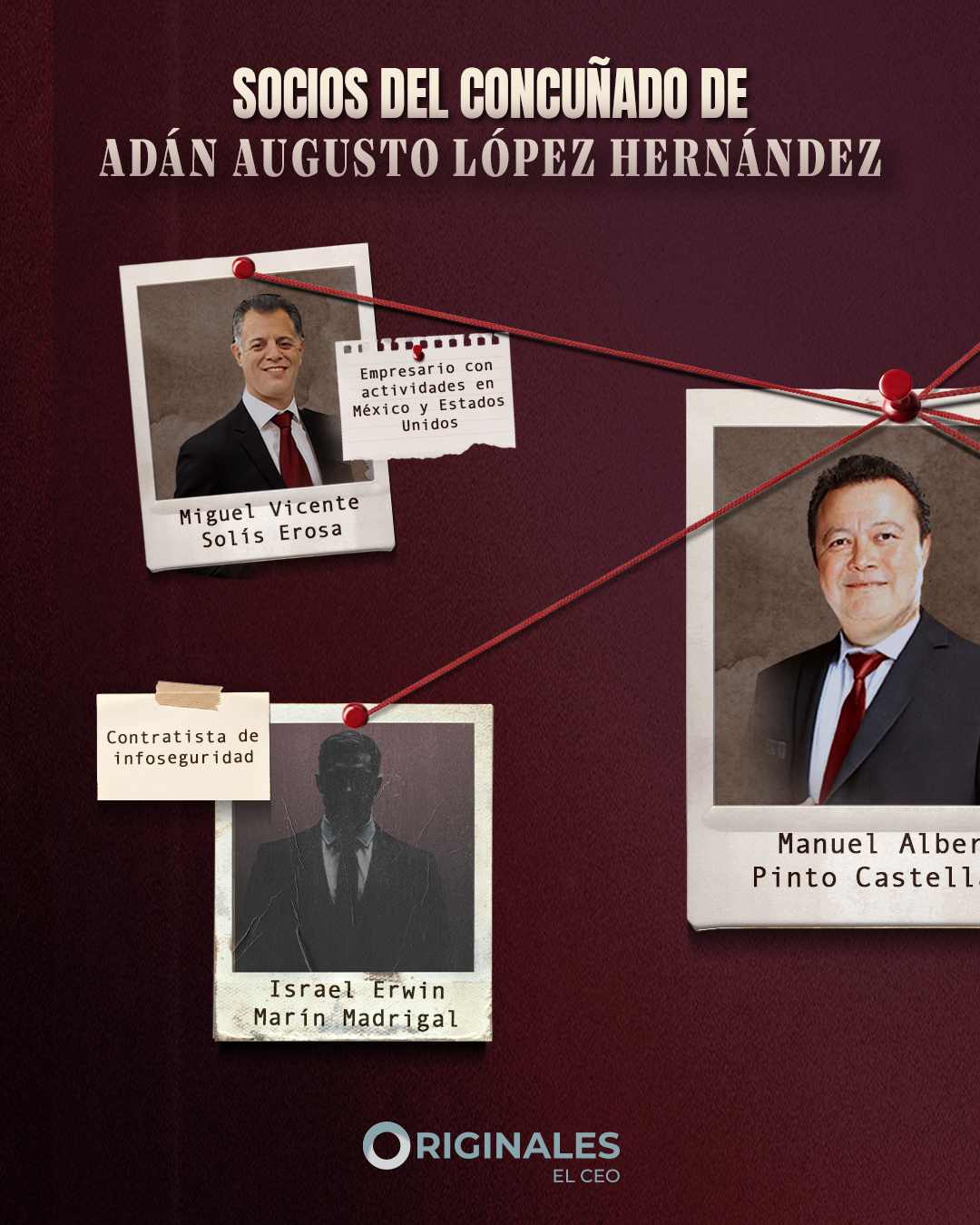 Socios del concuñado de Adán Augusto López