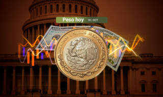 Peso no logra aprovechar el debilitamiento del dólar, que sufre por el cierre de gobierno en EU