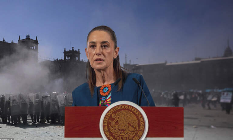 Claudia Sheinbaum cuestiona marcha Gen Z; señala apoyo de oposición y baja presencia de jóvenes