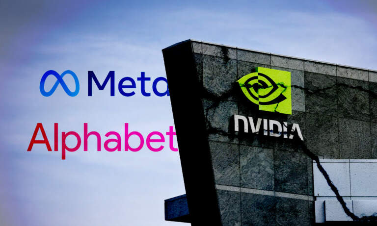 Fuerte golpe de Mark Zuckerberg a Nvidia: acciones del fabricante de chips caen tras alianza Meta-Alphabet