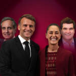 Claudia Sheinbaum y Macron se reúnen con Slim, Servitje y empresarios franceses