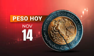 Peso retrocede frente al dólar ante el optimismo por los futuros datos económicos de Estados Unidos