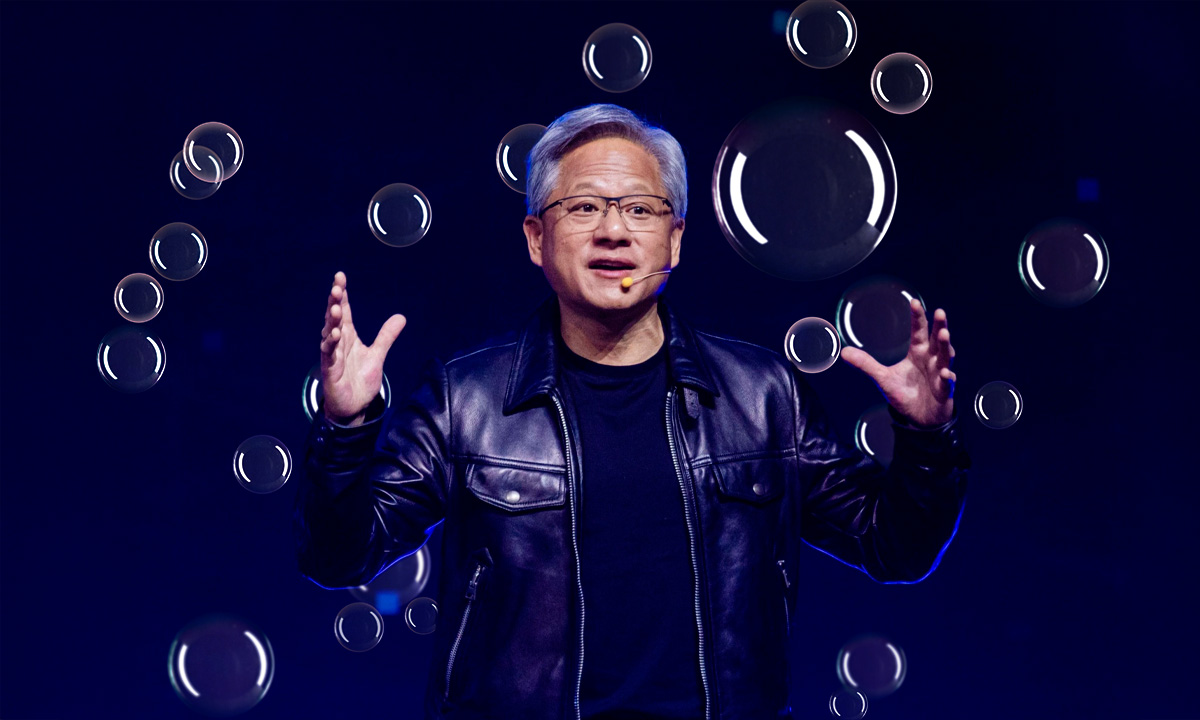 Jensen Huang, CEO de Nvidia, niega la teoría sobre una burbuja en la IA; estas son sus razones