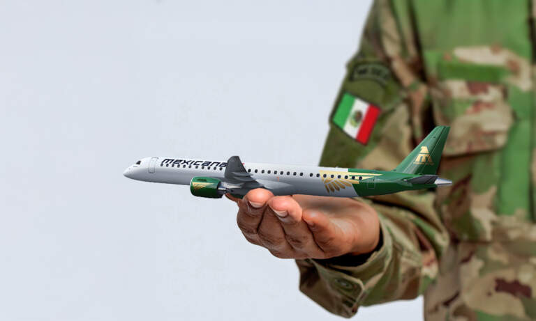 Mexicana vuela con subsidio: Defensa paga 7 de cada 10 pesos para operaciones