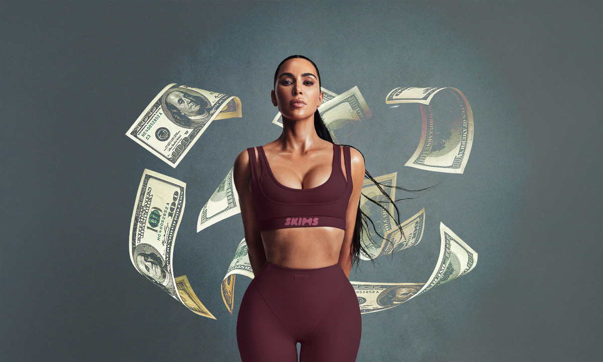Skims, el negocio de ropa de Kim Kardashian, alcanza los 5,000 mdd de valor