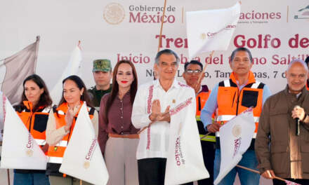 Arranca la construcción del Tren “Nuevo Laredo-Saltillo”, conexión con EU