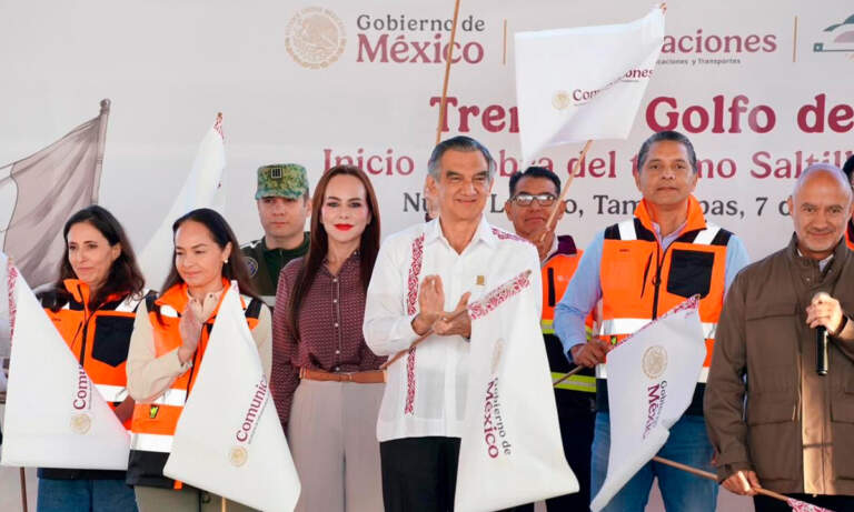 Arranca la construcción del Tren “Nuevo Laredo-Saltillo”, conexión con EU