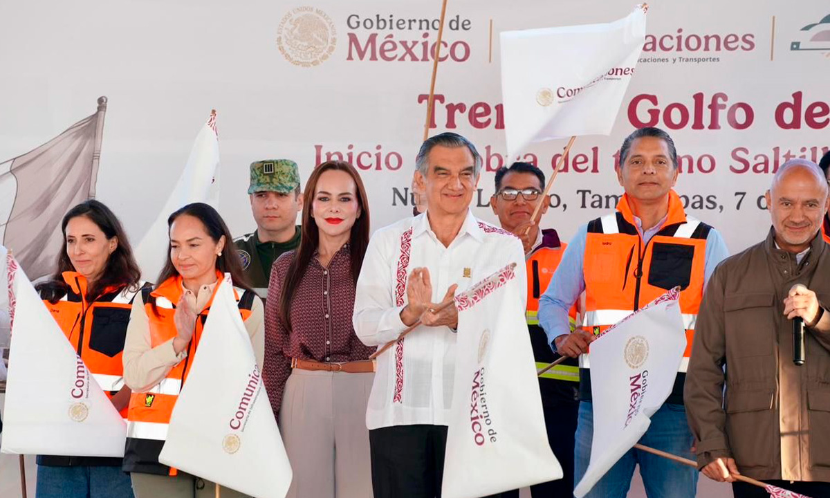 Arranca la construcción del Tren “Nuevo Laredo-Saltillo”, conexión con EU