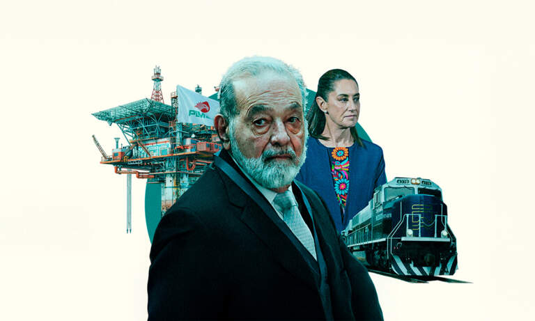 Carlos Slim se movió diferente en el tablero empresarial este 2025: Pemex, trenes, energía e influencia política