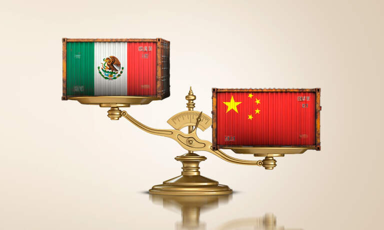 Déficit comercial de México con China rebasa los 100,000 mdd en 2025