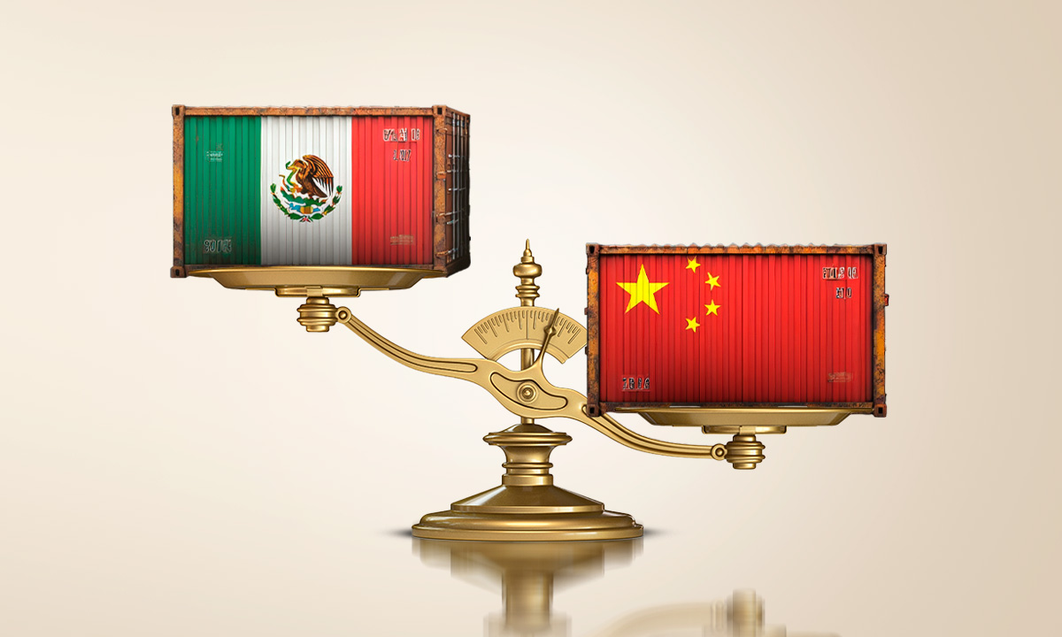 Déficit comercial de México con China rebasa los 100,000 mdd en 2025