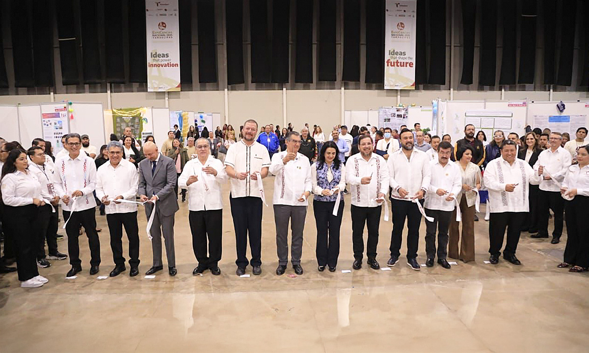 Con ExpoCiencias 2025, Tamaulipas impulsa el semillero de talento científico