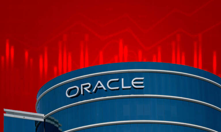 Acciones de Oracle se desploman 14% al avivarse el miedo por la burbuja de IA; arrastran a Nvidia, AMD y Core Weave