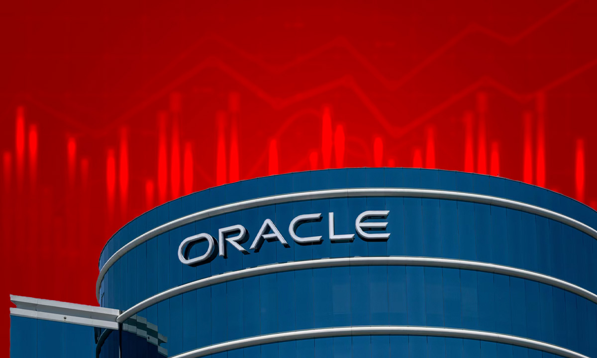 Acciones de Oracle se desploman 14% al avivarse el miedo por la burbuja de IA; arrastran a Nvidia, AMD y Core Weave