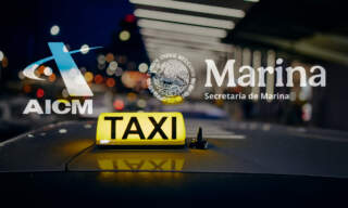 AICM: taxistas concesionados y Marina negociarán por espacios de venta