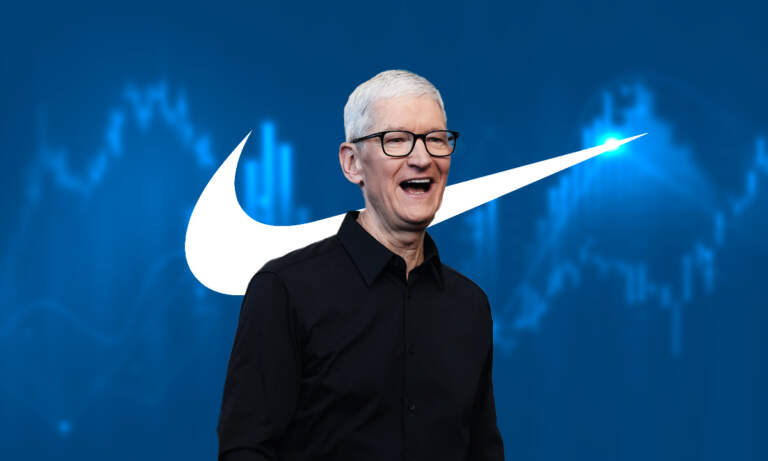 Tim Cook, de Apple, al rescate de Nike: adquiere participación millonaria e impulsa sus acciones
