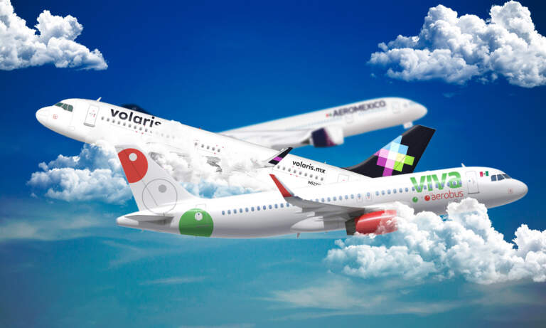 Volaris y Viva liderarían los vuelos nacionales mientras Aeroméxico refuerza su estrategia global