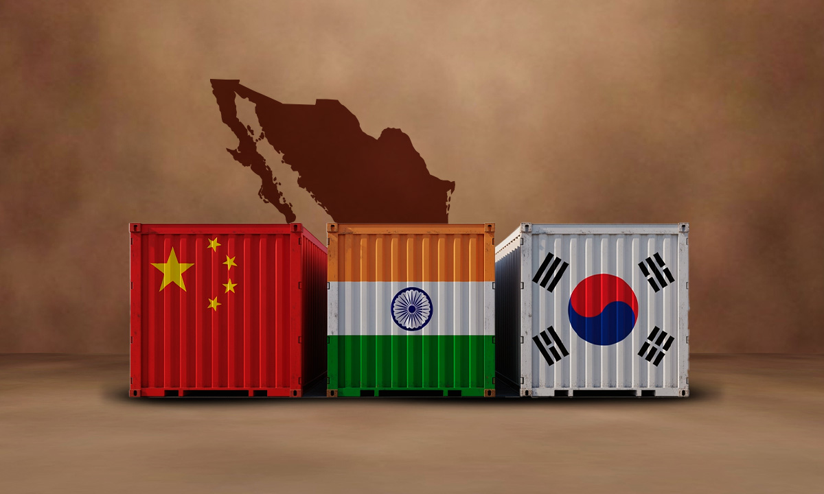 China, India y Corea del Sur reaccionan a aranceles de México; Samsung y LG podrían resultar afectadas