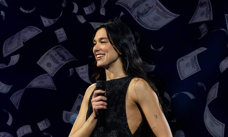 Dua Lipa y su fortuna: cuánto gana realmente la estrella del pop y de dónde provienen sus ingresos