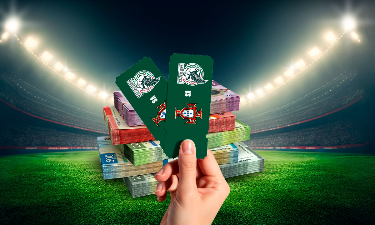 De 500 hasta 9,000 pesos; estos son los precios de los boletos para el México vs Portugal