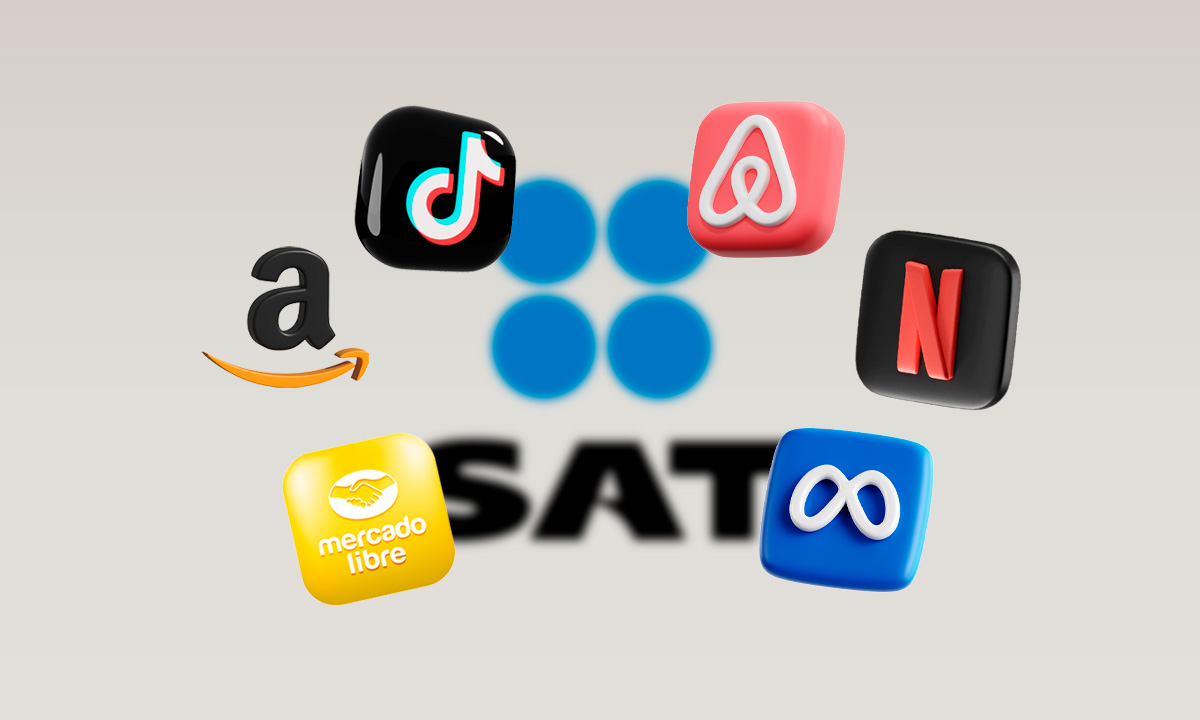 SAT se reúne con Amazon, TikTok, DiDi, Netflix y otras apps para discutir acceso a datos de usuarios