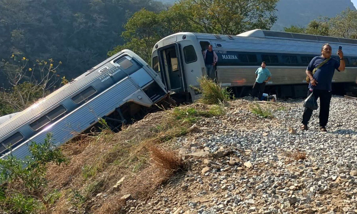 Descarrilamiento expone retos del Tren Interoceánico, que tendrá 25,000 mdp en 2026