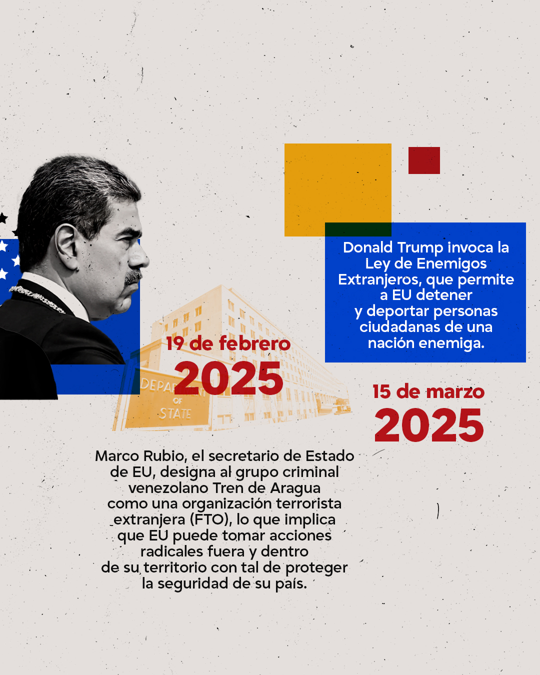 EU no reconoce a Maduro como presidente desde 2020, con Trump a la cabeza
