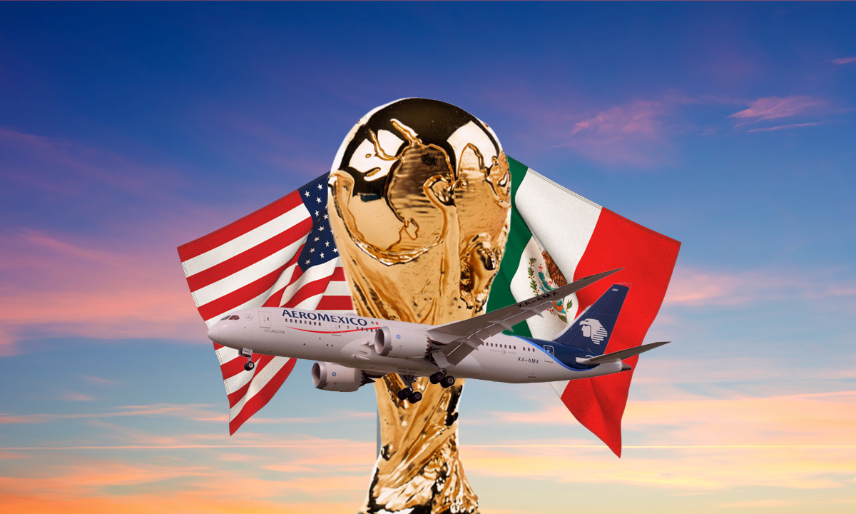 Aeroméxico ampliará frecuencias a EU y Canadá por el Mundial de Futbol