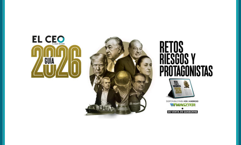 Revista EL CEO: Guía 2026, Sheinbaum, Pemex, el Mundial y los protagonistas que redefinirán a México