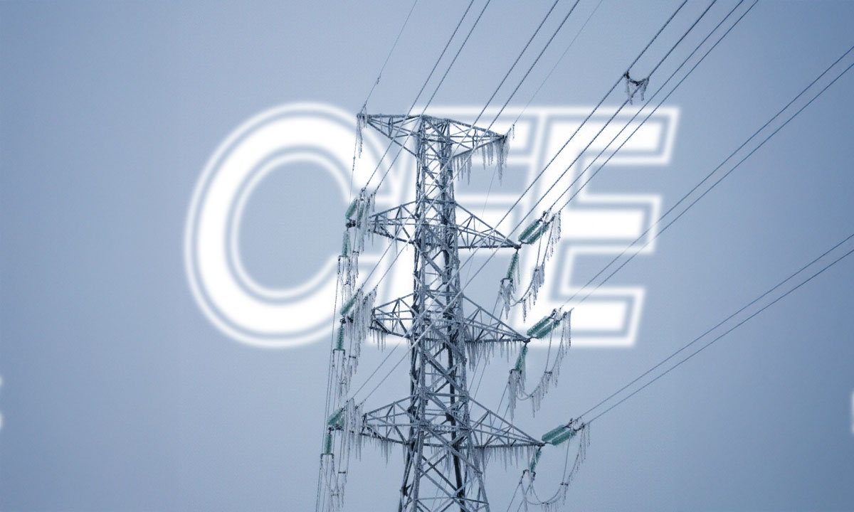 CFE descarta afectaciones al suministro eléctrico tras la tormenta Fern